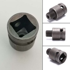 Electric Wrench Drill Chuck Adapter 3/8 1/2 Conversion Thread Drill Chuck Po~gw