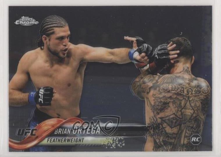 2018 Topps Chrome UFC Brian Ortega #79 Rookie RC 15fy