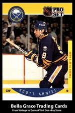 1990-91 Pro Set Scott Arniel #18 Winnipeg Jets NHL Hockey 