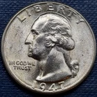 1947 D Washington Quarter 25c Silver BU UNC GEM Brilliant Uncirculated #97283