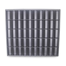 1000 Chip Capacity Poker Chip Inventory Tray ABS Plastic (c1k)