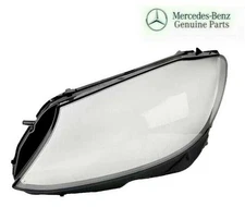 Mercedes C-Class W205 Left Headlight Lens Cover C180 C200 C300 C350 C400 OEM 14–