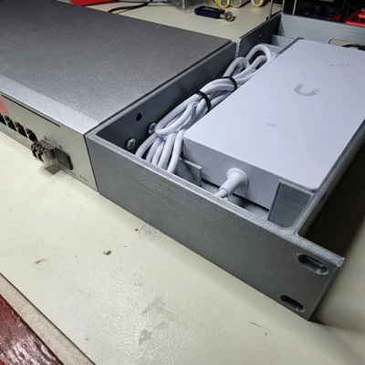 Rack Mount for UniFi USW-Pro-Max-16-PoE – 1U 19