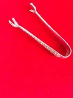 S. Kirk & Son Sterling Silver Sugar Tongs, 18 grams, app. 3 inches