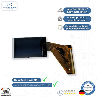Audi A4 Tacho Display | Kombiinstrument MFA LCD | 1/2 FIS Jaeger Magneti Marelli