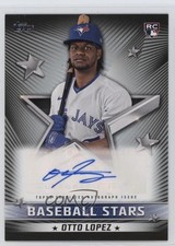 2022 Topps Series 1 Baseball Stars Auto Black /199 Otto Lopez #BSA-OLO Auto 1ax