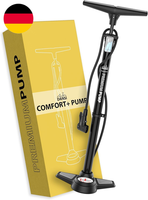 Dansi Stand-Fahrradpumpe Alle Ventile Av, Sv, DV - Fahrrad Luftpumpe Inklusive G