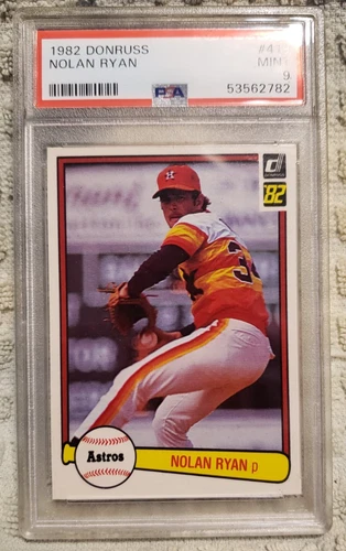 1982 DONRUSS - Nolan Ryan #419 PSA MINT 9 53562782