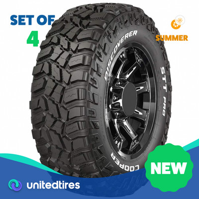 Set of (4) New LT 265/75R16 Cooper Discoverer STT Pro 123/120Q