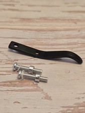 TONEARM HEADSHELL FINGER LIFT BLACK 1/2 MOUNT...