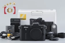 Count 328 Nikon 1 V1 Black 10.1 MP Digital Mirrorless Camera 10mm f/2.8 w/ Box