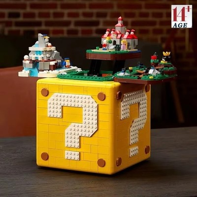 Klemmbausteine MOC Mario Würfel , 2064 Bauteile