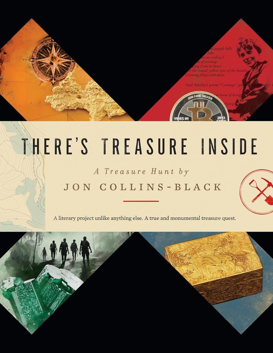There's Treasure Inside HARDCOVER 2024 by Jon Collins-Black | eBay