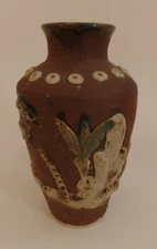 Old Japanese Sumida Gawa Vase