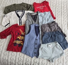 Babykleidungspaket Junge verschiedene Größen gemischte Monate - Smart & Casual 10 Teile