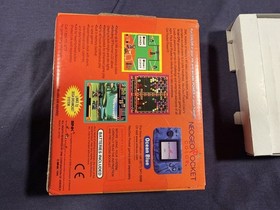 SNK Neo Geo Pocket Color Console CIB Ocean Blue Never Used