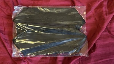 Viktor & Rolf Spicebomb Black Zippered Travel Toiletry Faux Leather Bag NEW