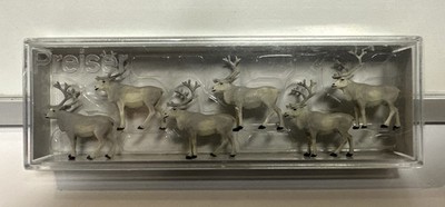 Preiser HO Scale Reindeers Figures #20394