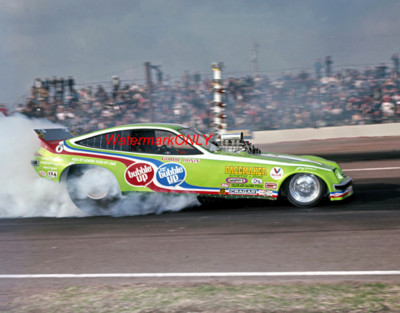 ''240'' Gordie Bonin 1976 ''Bubble Up'' Chevy Monza NITRO Funny Car PHOTO! #(17)