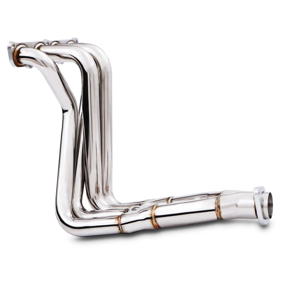 COLECTOR DE ESCAPE DE CARRERAS DE ACERO INOXIDABLE 4-2-1 PARA FORD FIESTA MK5 PUMA 1.25i 1.4 1.6 16V - Imagen 3 de 4