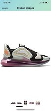 Nike Women's Air Max 720 Black Fossil Pistachio Frost CI3868-001 Size 6.5 US