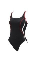 Aqua Sphere Women's Ursula Swim Suit - Black/Red