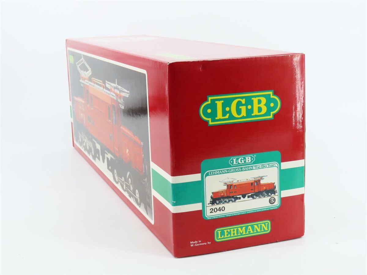 G Scale LGB 2040 RhB Crocodile Electric Locomotive #413 | eBay G Scale LGB 2040 RhB Crocodile Electric Locomotive #413 | eBay