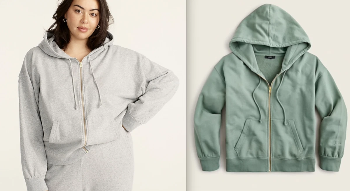 LV Stamp Zip-Up Hoodie - Women - Ready-to-Wear