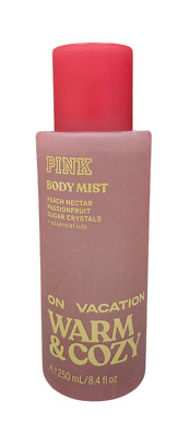 New Victoria s Secret Pink On Vacation Warm and Cozy Body Mist Fragrance, 8.4 OZ