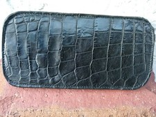 Wild American Alligator Eyeglass Sun Glasses Case gator leather hide OC11