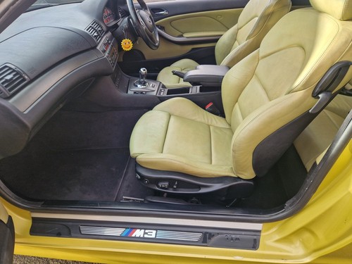 2002*BMW*M3*E46*SMG*PHEONIX*YELLOW*KIWI*LEATHER - Picture 4 of 16