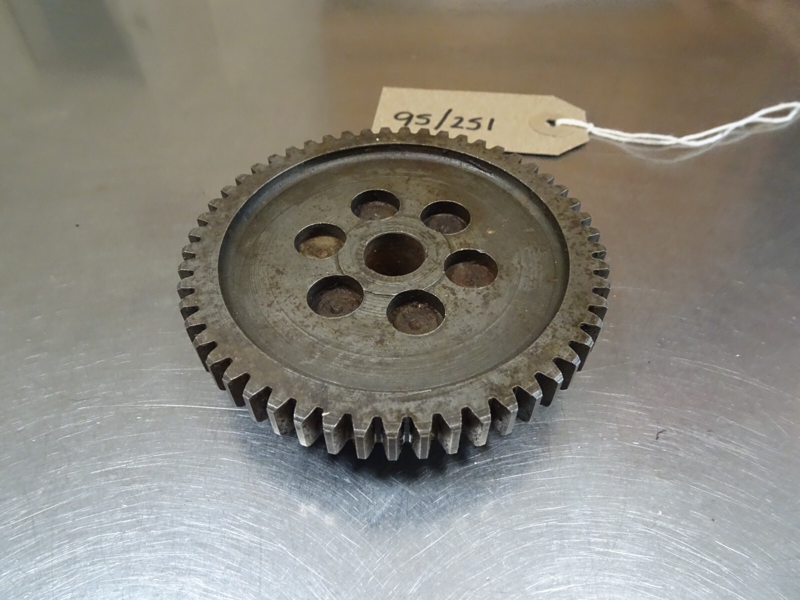 NEW BSA DANDY ENGINE GEARBOX 53T RATCHET KICKSTART GEAR 64-3121 PINION ...