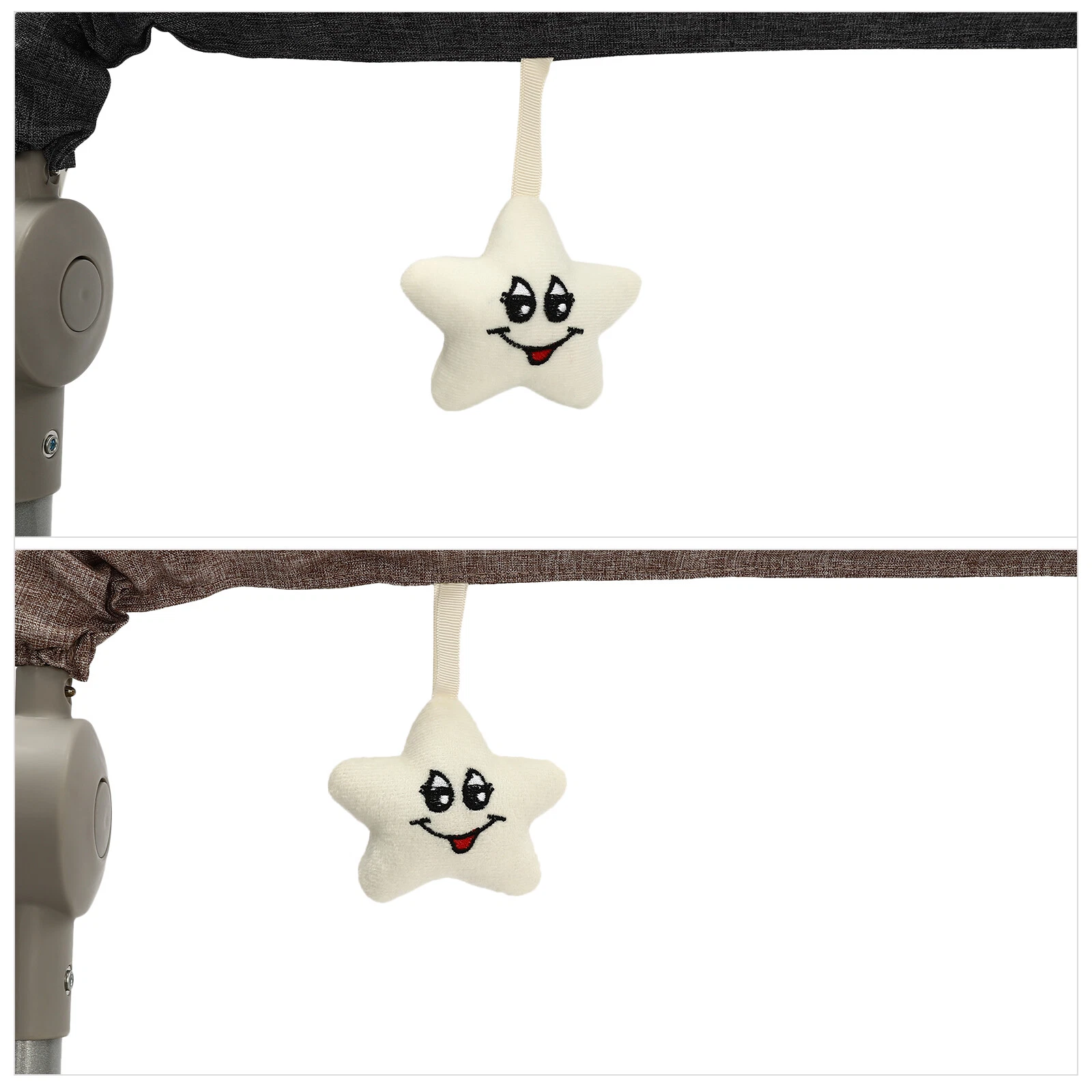 5 Gears Adjust Electric Baby Crib Cradle Bluetooth Infant Auto Swing Bed Rocker