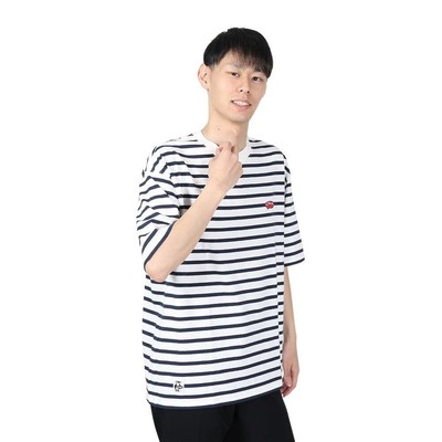 [Chums] T-Shirt Oversized Balloon T-Shirt Men's White/Navy