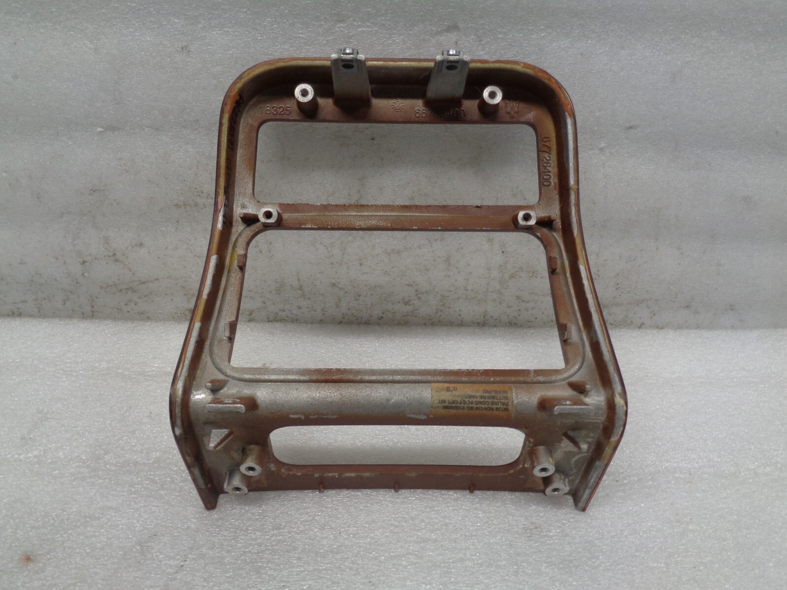 2004-2008 Maserati Quattroporte Center Console Rear Wood Trim Bezel OEM AK221071