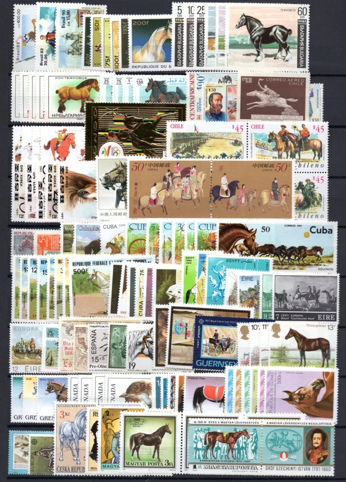 CABALLOS 7 páginas+ colección limpia, todo NH Foto 2 de 4