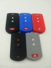 Silicone Fob Remote Key Cover For Mitsubishi Lancer Outlander Mirage Eclipse Silicone Fob Remote Key Cover For Mitsubishi Lancer Outlander Mirage Eclipse