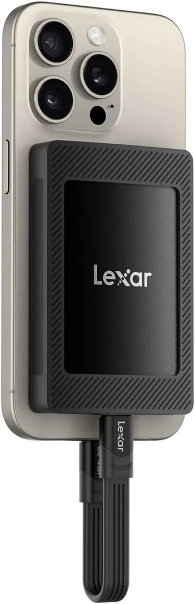 Lexar SL500 High Performance Portable SSD 1TB with Magnetic Set