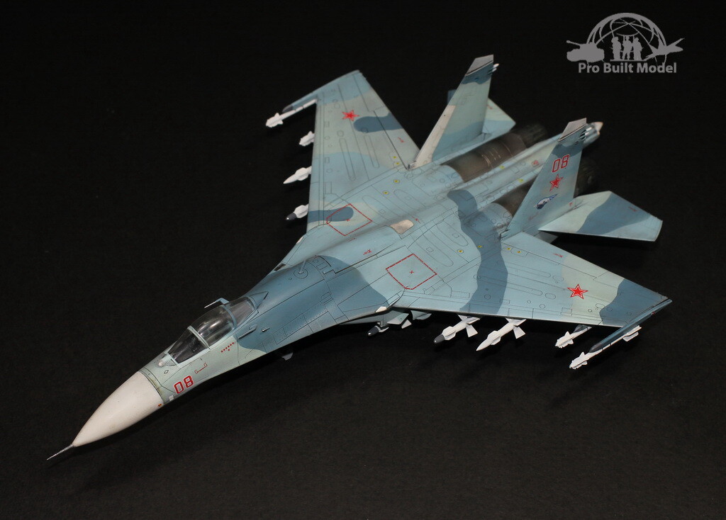 マ*ク様 Su-27 1/72 Pre-Order) Russia SU-27 MKK Flanker G 1:72 Pro Built Model