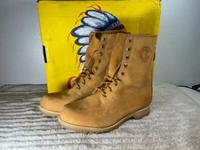 NOS Vintage Chippewa 9” 22363 LEATHER WORK BOOT VIBRAM SOLE MULTIPLE SIZES