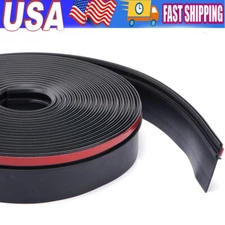 RV Slide Out Seal Base with Black Rubber 1/2 X 2.75 Inch X 35' Fit Weather Strip