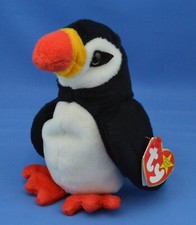 TY Beanie Baby Puffer the Puffin Penguin Bird MWMT 5th 6th PVC Fareham 11 3 1997