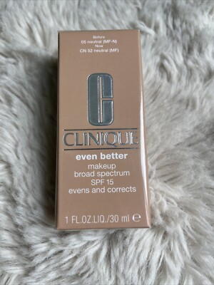 Clinique Even Better Makeup (CN 52 Neutral) (30ml) Sealed