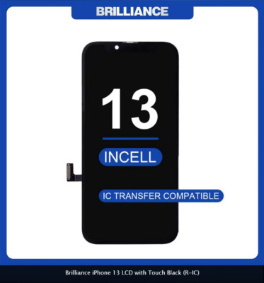 Brilliance iPhone 13 LCD with Touch Black (R-IC) Free Repair Tools (Tested)