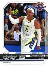 2024 PANINI WNBA INSTANT ALL-STAR * ARIKE OGUNBOWALE * CARD #114 #d 1/1319 WINGS