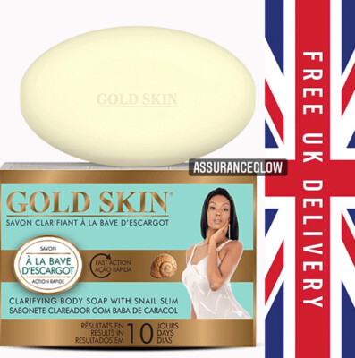 GOLD SKIN Clarifying Body Soap With Snail Slime Soap (ORIGINAL)