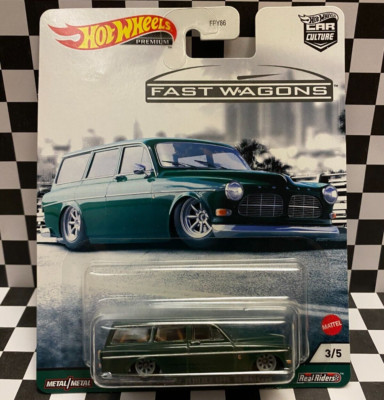 Hot Wheels VOLVO P220 AMAZON WAGON - Fast Wagons - Car Culture 1