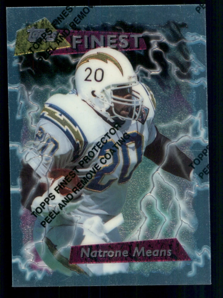 1995 TOPPS FINEST FOOTBALL 1-264 / SEE DROP DOWN MENU 4 CARD U WILL RECEIVE - Image 2 of 4