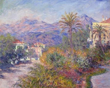 Small Country Farm in Bordighera Claude Monet Oil Painting Hand-painted Canvas