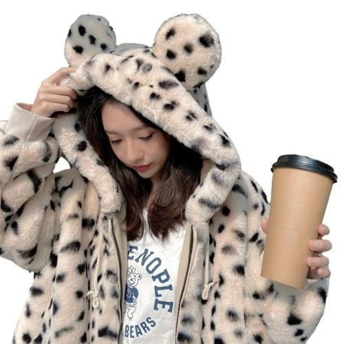 Furry hotsell hooded parka